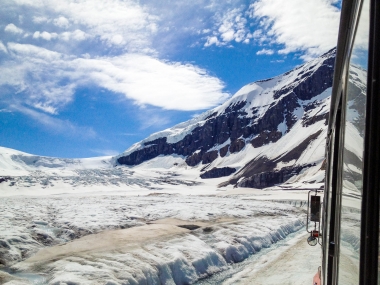 Columbia Icefields Glaciar