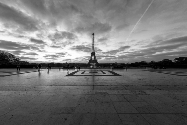 Torre Eiffel, vista do Trocadero