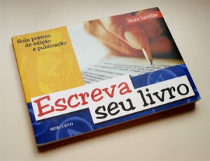 Livro com dicas de como escrever um livro